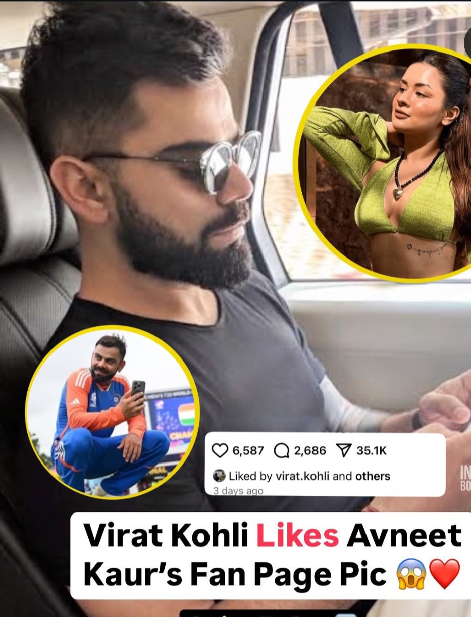 Virat Kohli's Instagram "like" on a fan page post dedicated to Avneet Kaur sparks controversy, highlighting the growing influence of social media in celebrity culture in 2025.