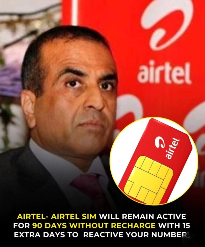 Smartphone user relaxed after TRAI's new SIM validity rule, with icons of Jio, Airtel, Vi, and BSNL showing extended recharge timelines.